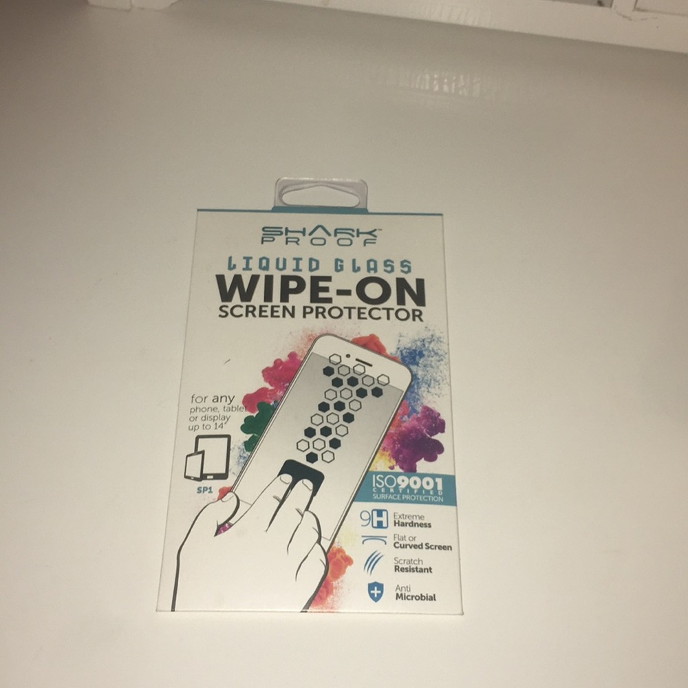 Glass screen protector NEVER USED!!